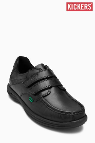 Kickers&reg; Reasan Black Strap Shoe